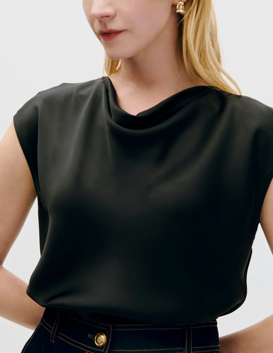 Blusa manga corta para mujer Blusa manga corta para mujer