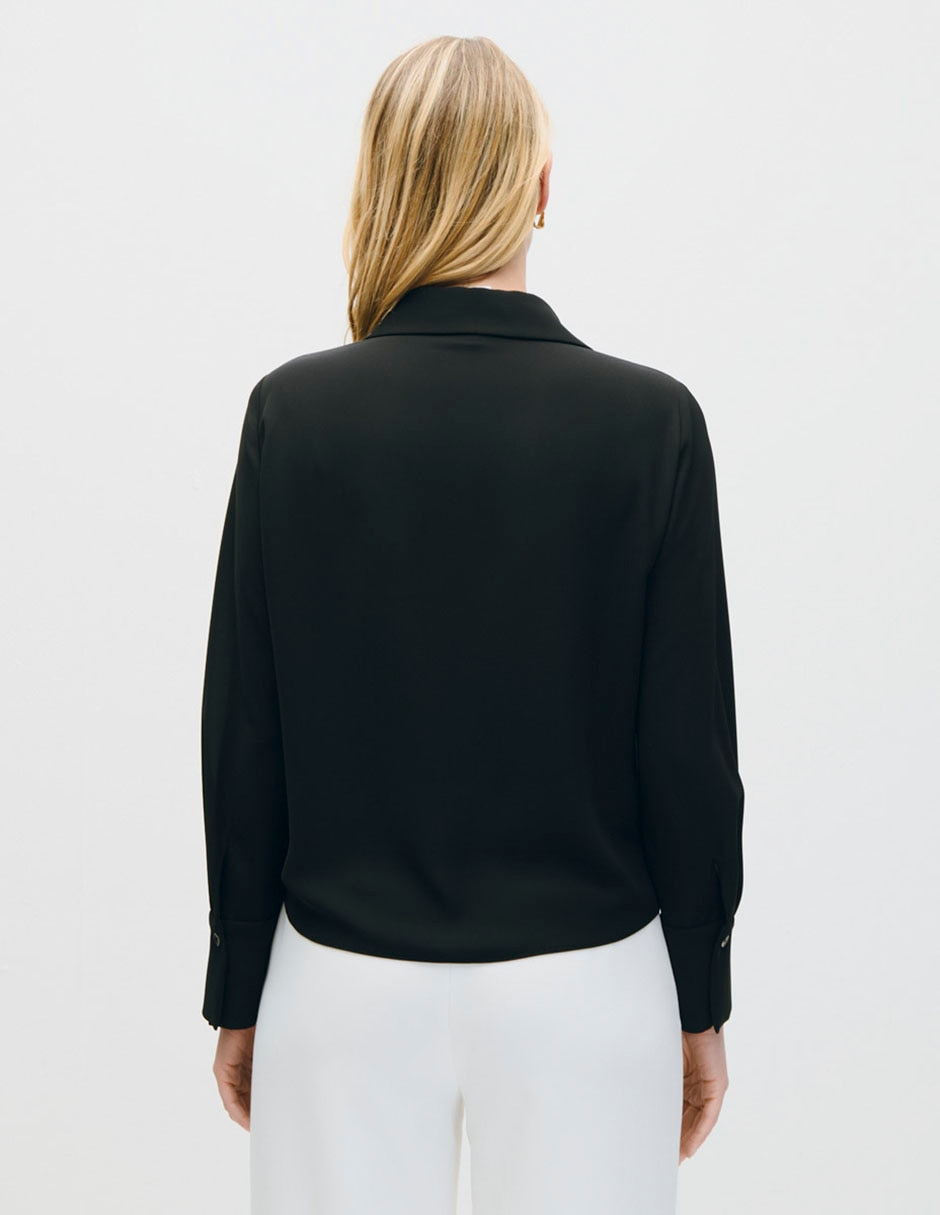 Blusa manga larga para mujer 4