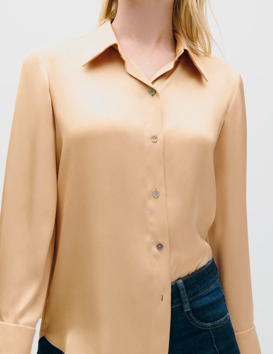 Blusa manga larga para mujer 4
