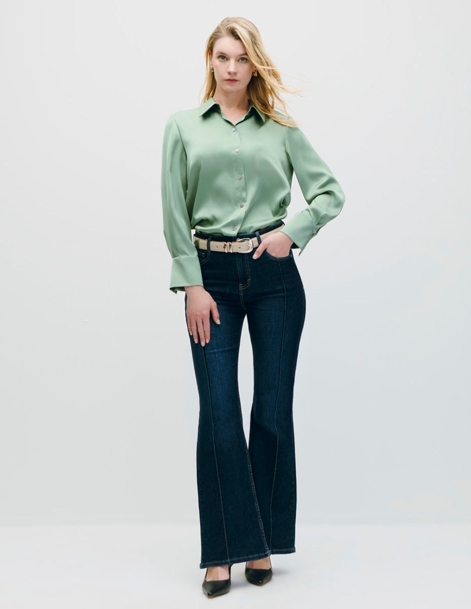 Blusa manga larga para mujer 2