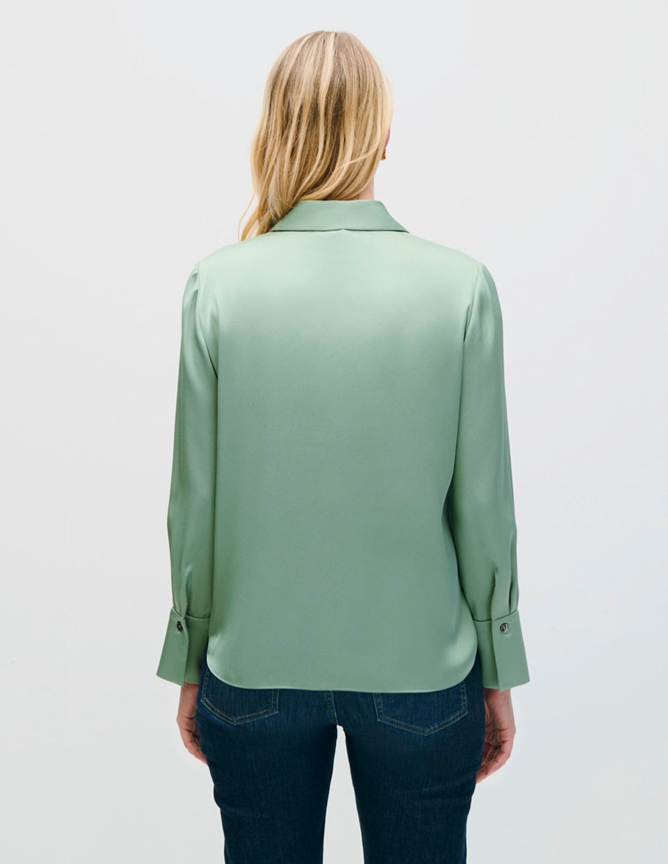 Blusa manga larga para mujer 3