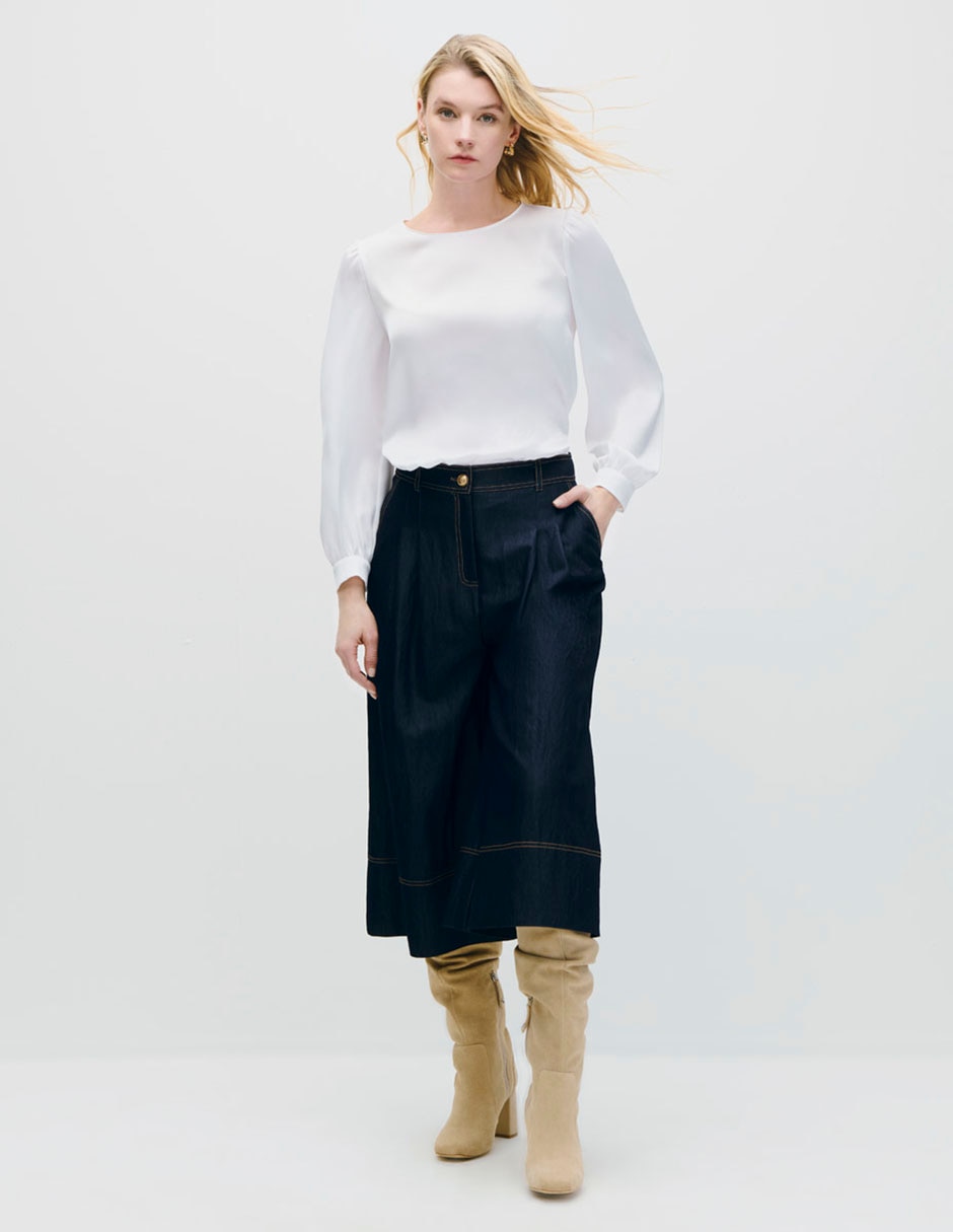 Blusa manga larga para mujer 2