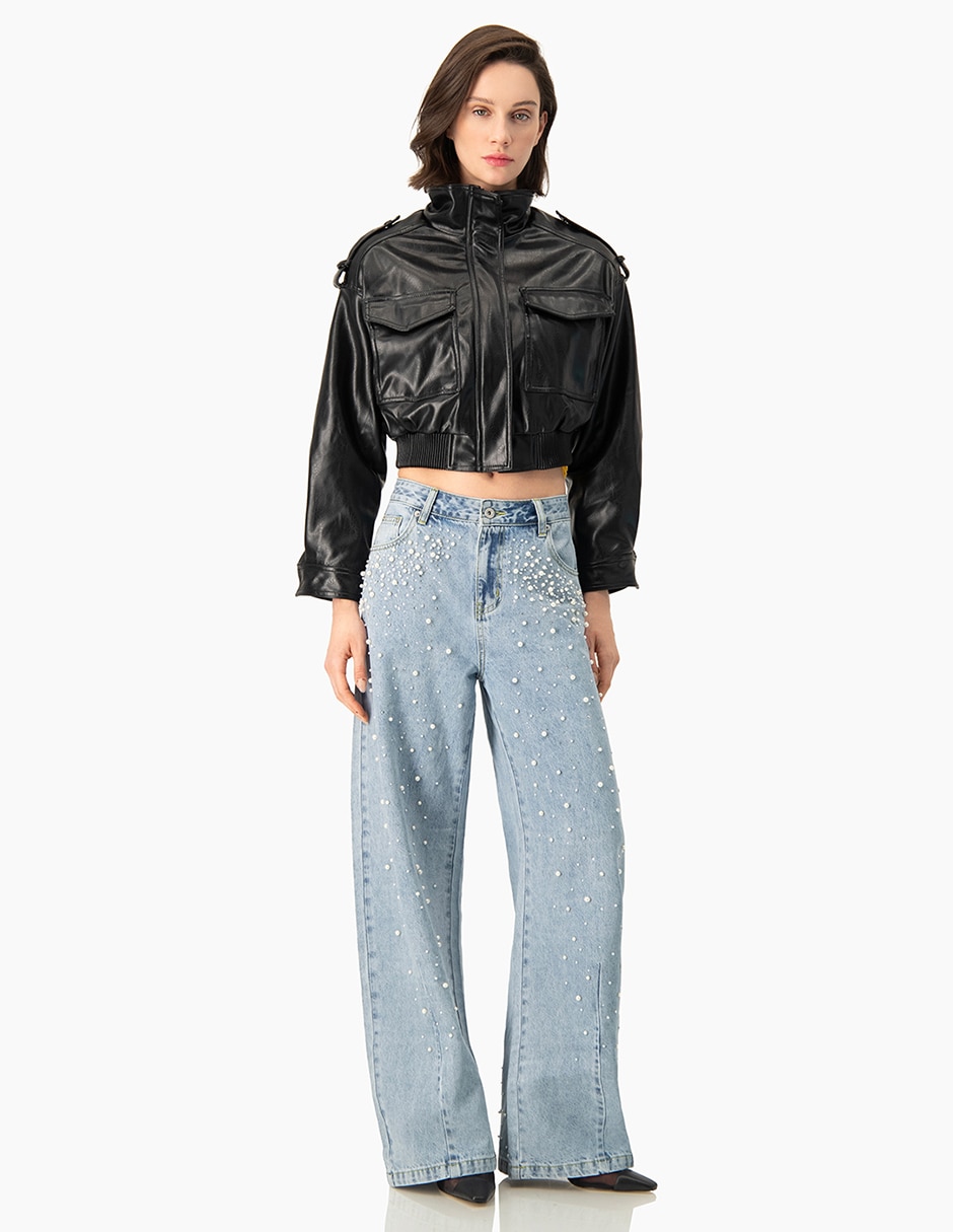 Chamarra bomber para mujer 5