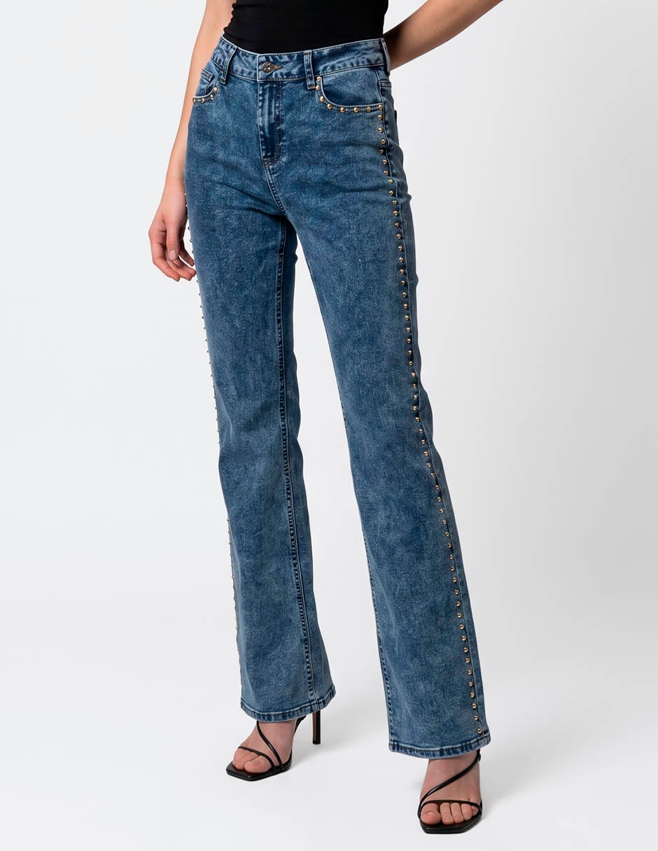 Jeans/Jegging/Jeans jogger Regular Campana Ninguno corte Cintura para mujer Jeans/Jegging/Jeans jogger Regular Campana Ninguno corte Cintura para mujer