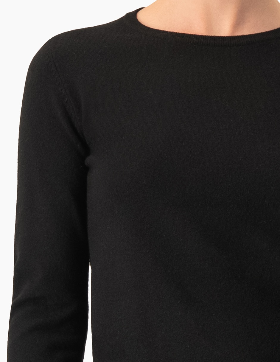 Suéter cuello redondo para mujer 5