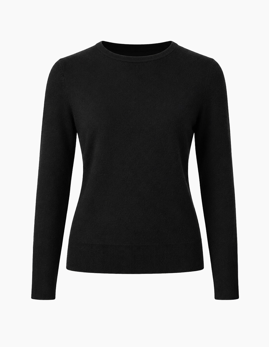 Suéter cuello redondo para mujer 6