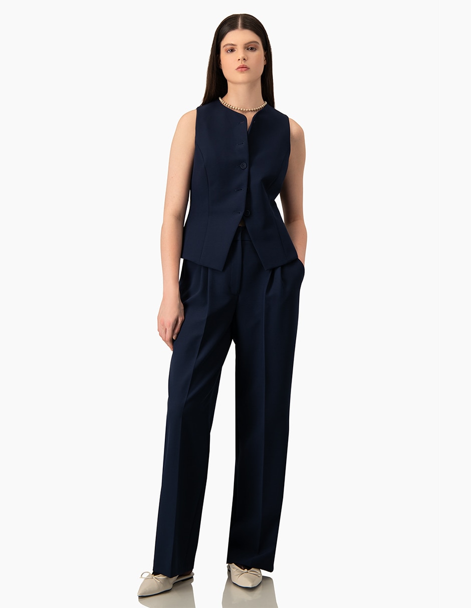 Pantalón ivonne recto para mujer