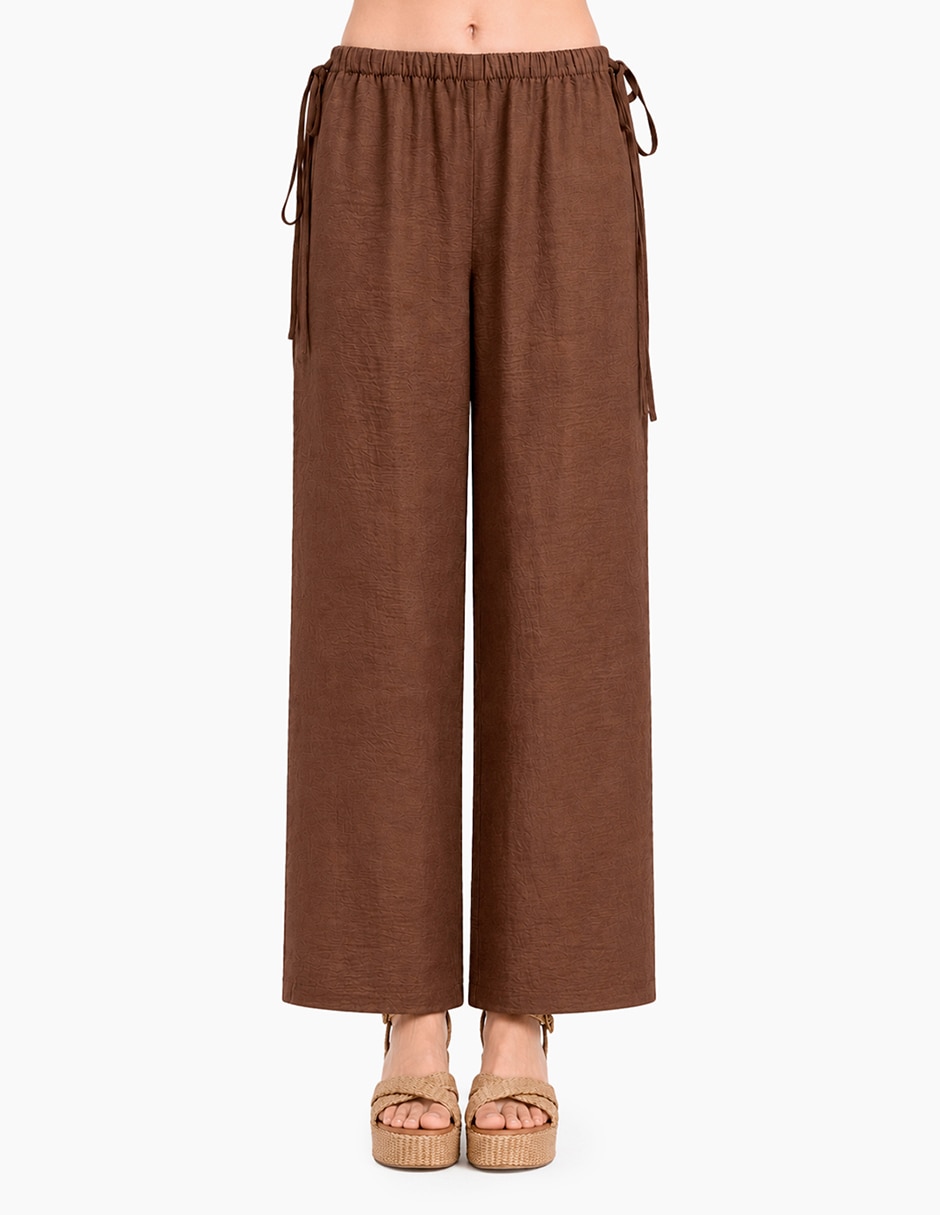 Pantalón regular amplio para mujer Pantalón regular amplio para mujer