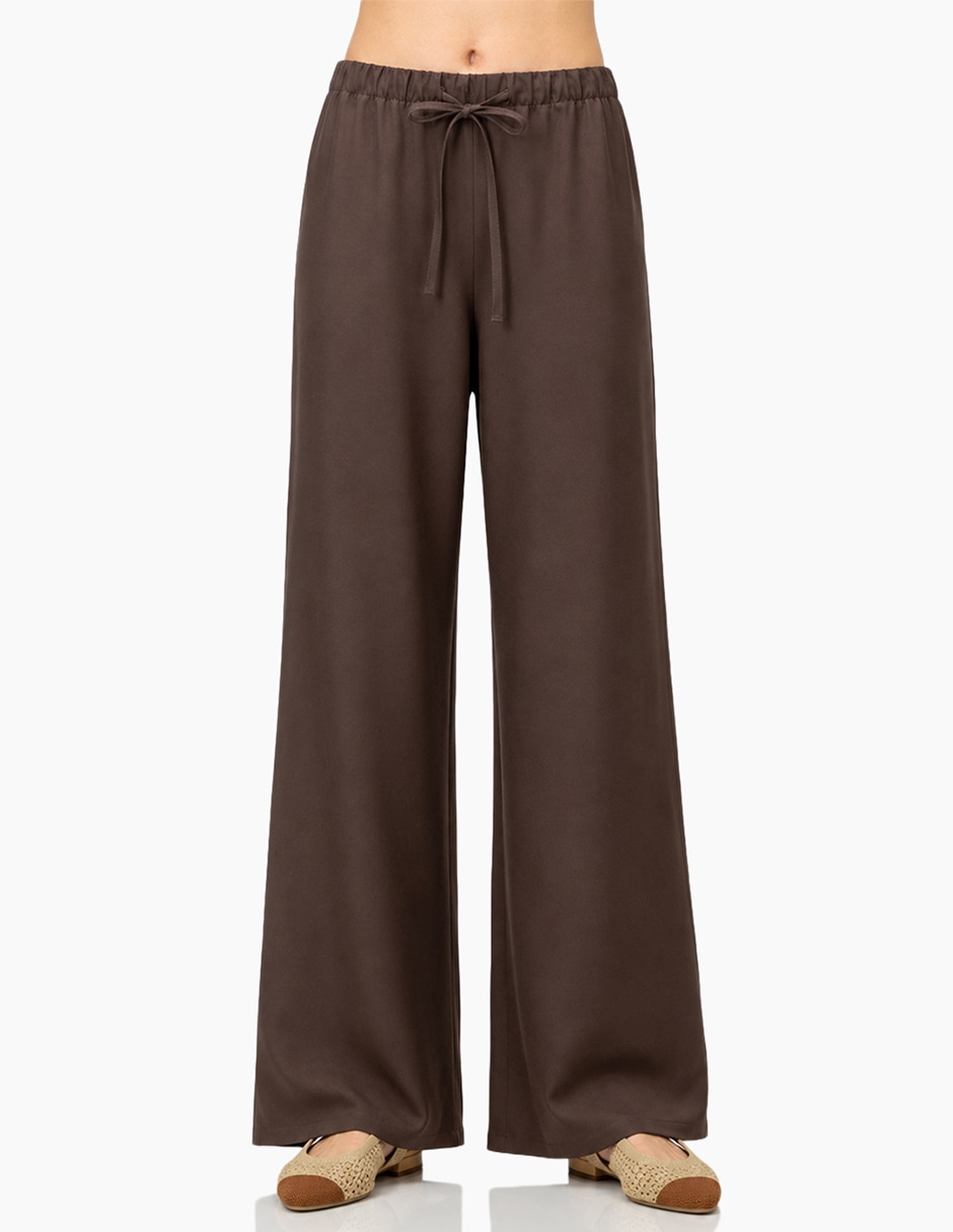 Pantalón regular amplio para mujer Pantalón regular amplio para mujer