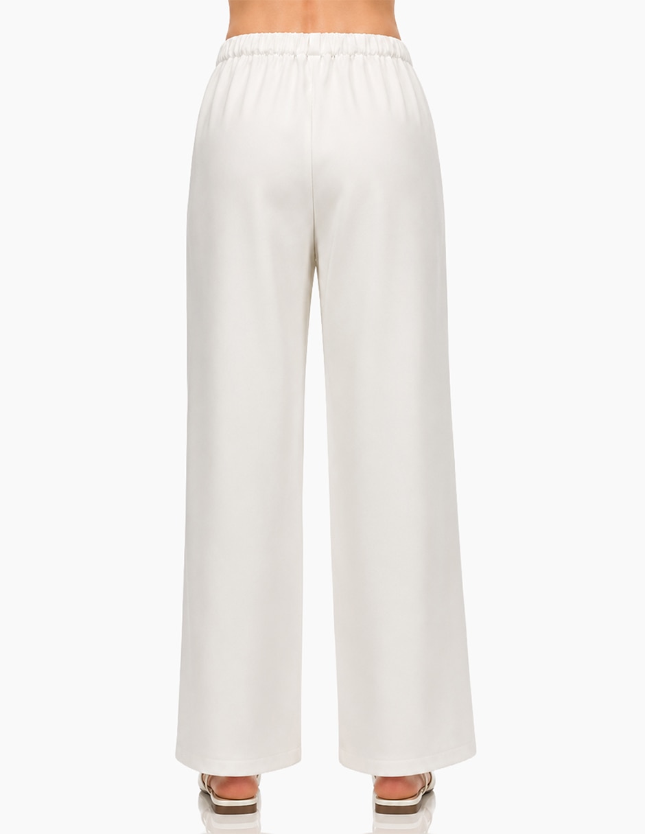 Pantalón regular amplio para mujer 2