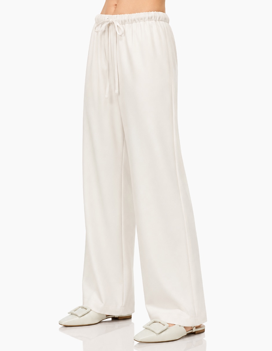 Pantalón regular amplio para mujer 3