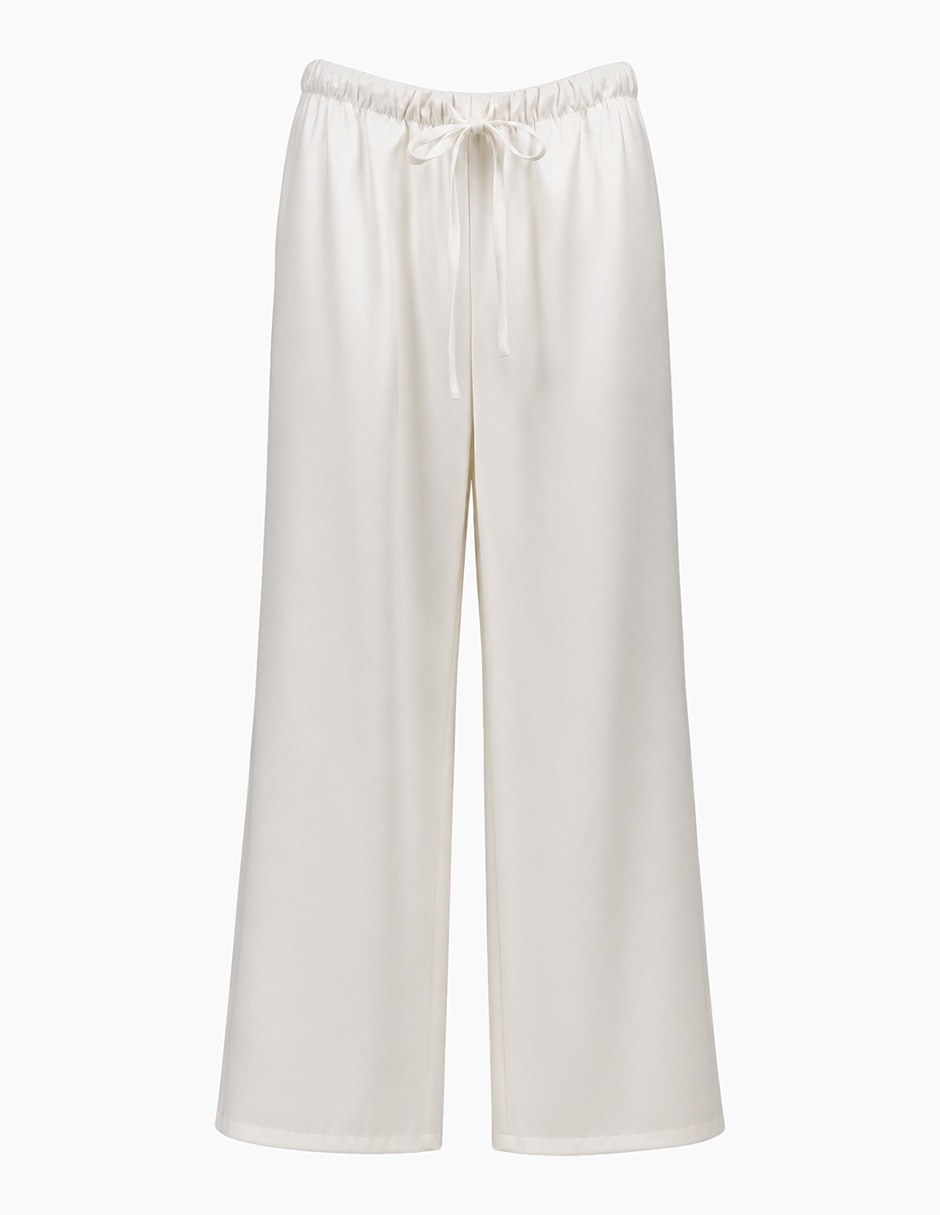 Pantalón regular amplio para mujer 5