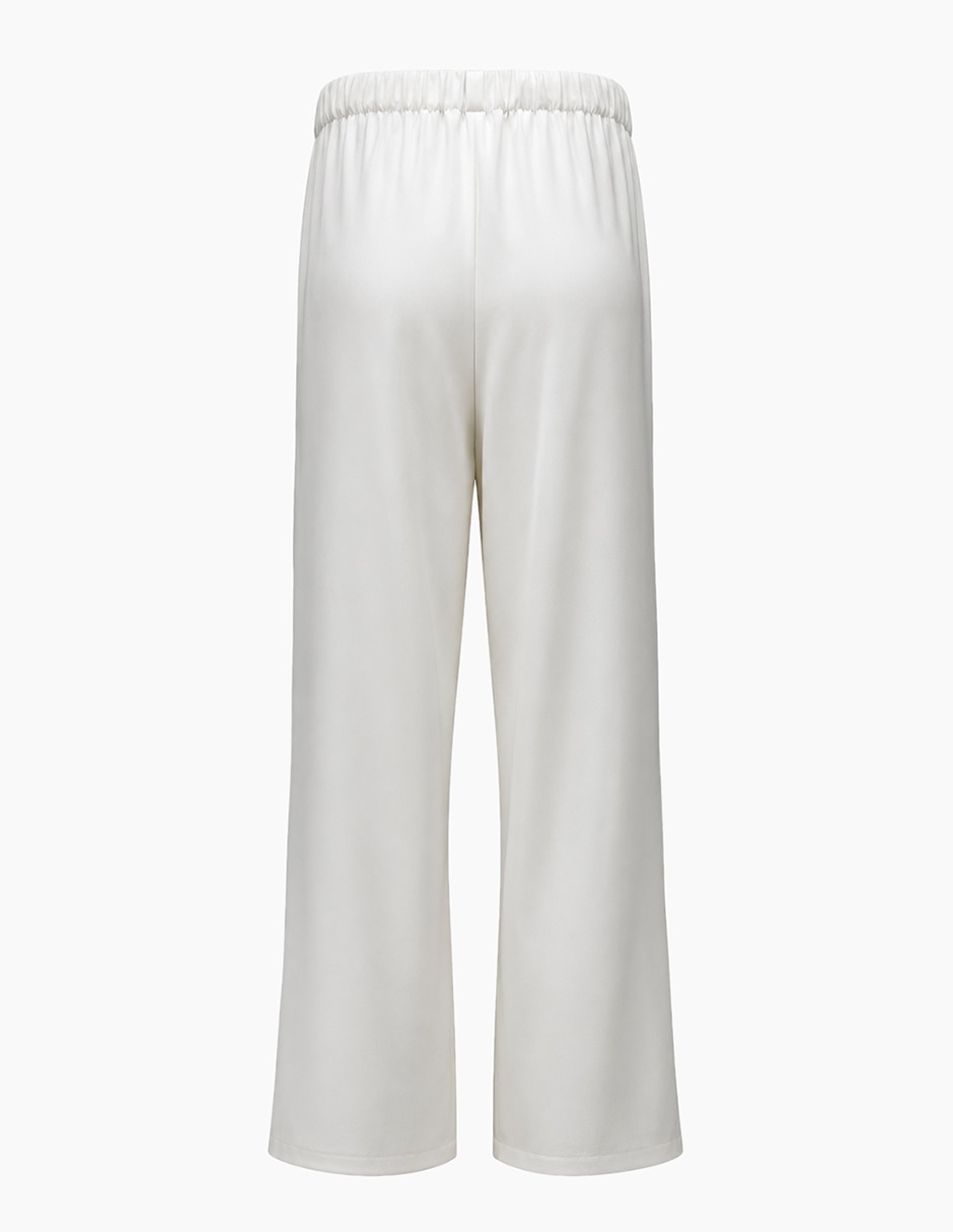 Pantalón regular amplio para mujer 6