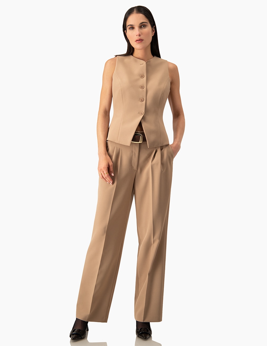 Pantalón recto para mujer 4