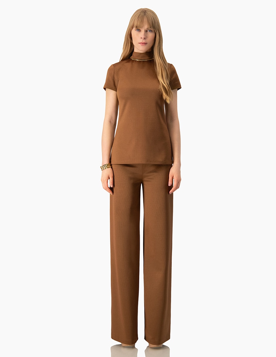 Blusa ivonne manga corta para mujer