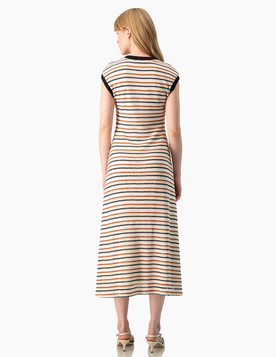 Vestido midi casual ivonne para mujer