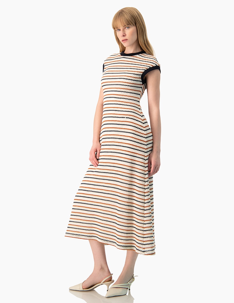 Vestido midi casual ivonne para mujer