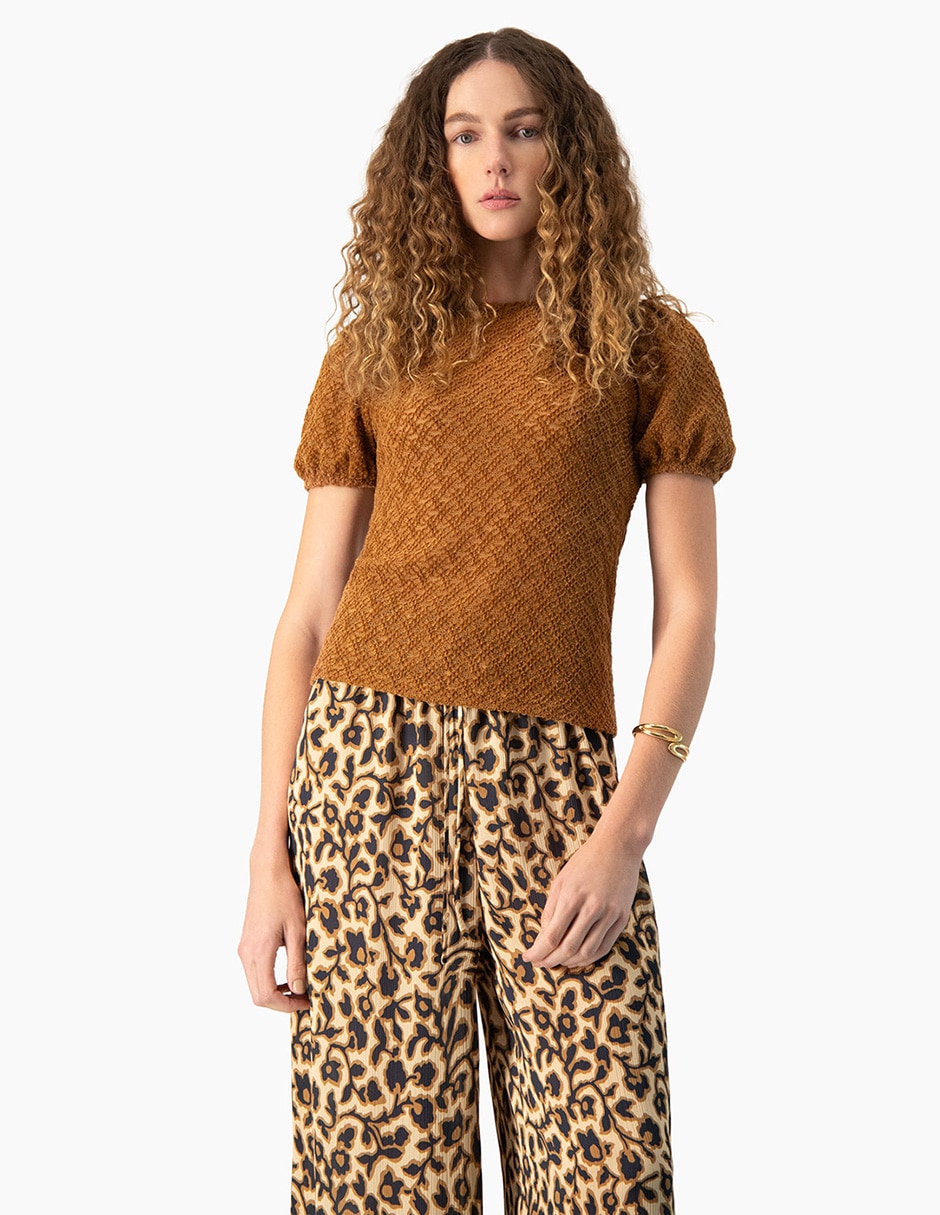 Blusa manga corta para mujer Blusa manga corta para mujer