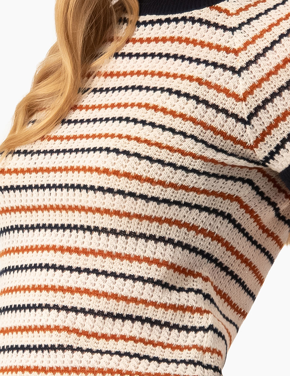 Blusa ivonne manga corta para mujer