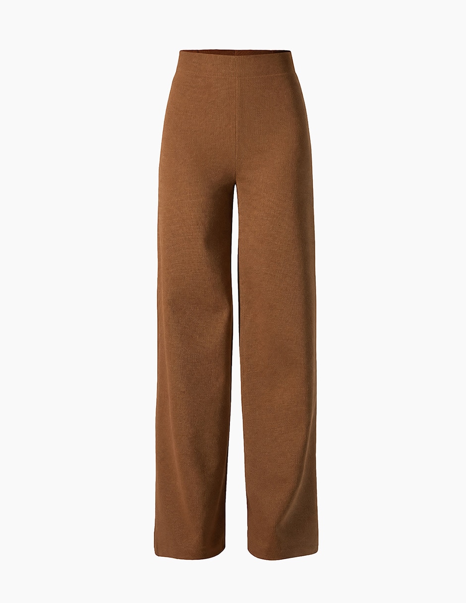Pantalón regular amplio para mujer 7