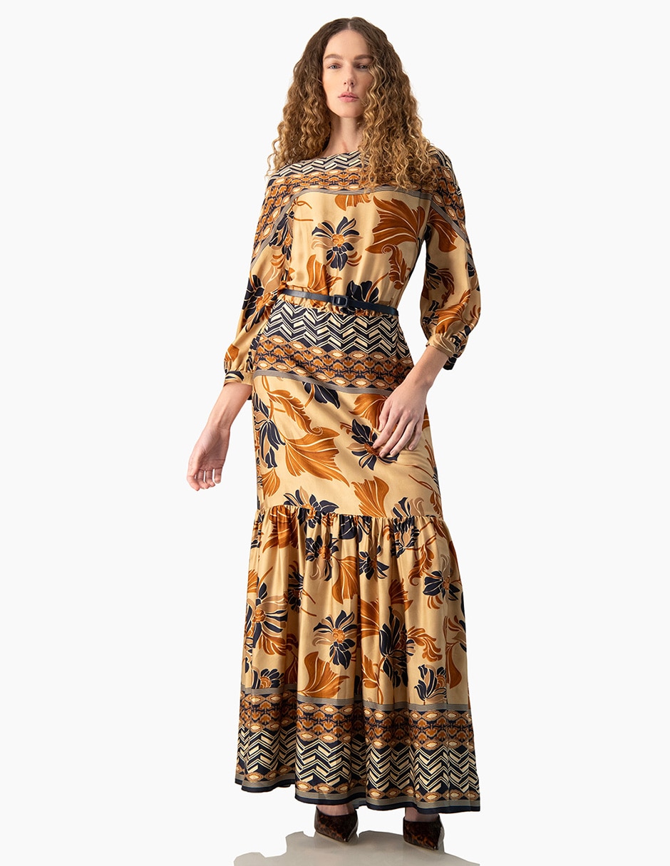 Vestido maxi casual para mujer