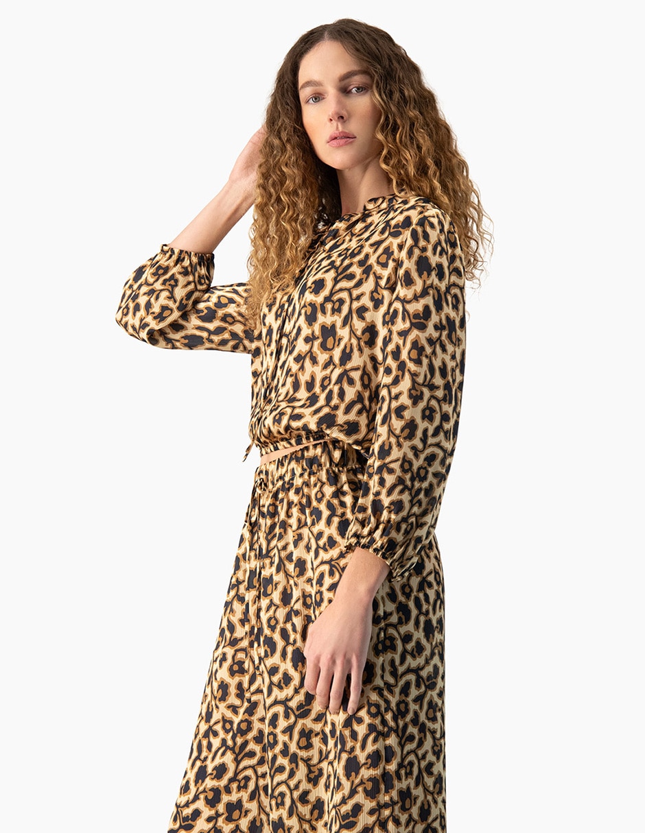 Blusa manga larga para mujer 3