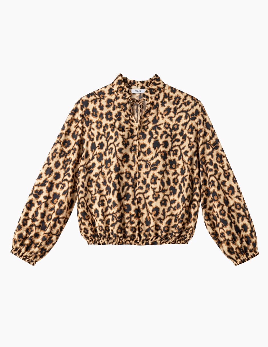 Blusa manga larga para mujer 7