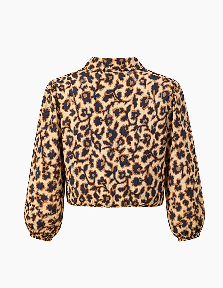 Blusa manga larga para mujer 8