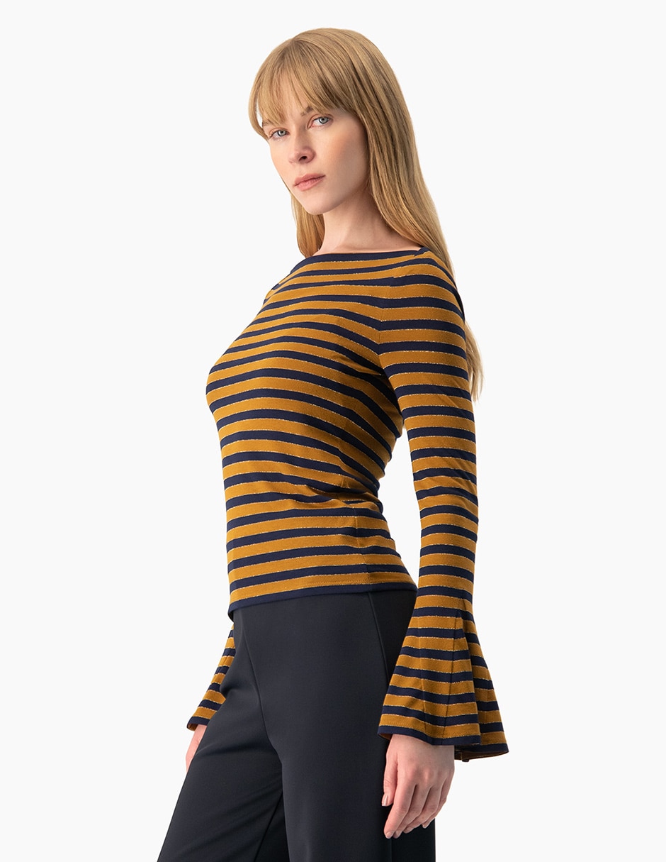 Blusa manga larga para mujer 3