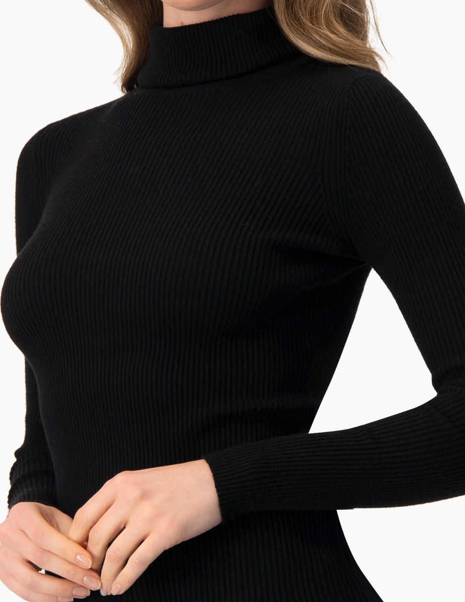 Suéter cuello tortuga para mujer 4