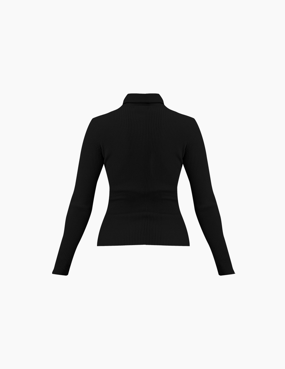 Suéter cuello tortuga para mujer 6