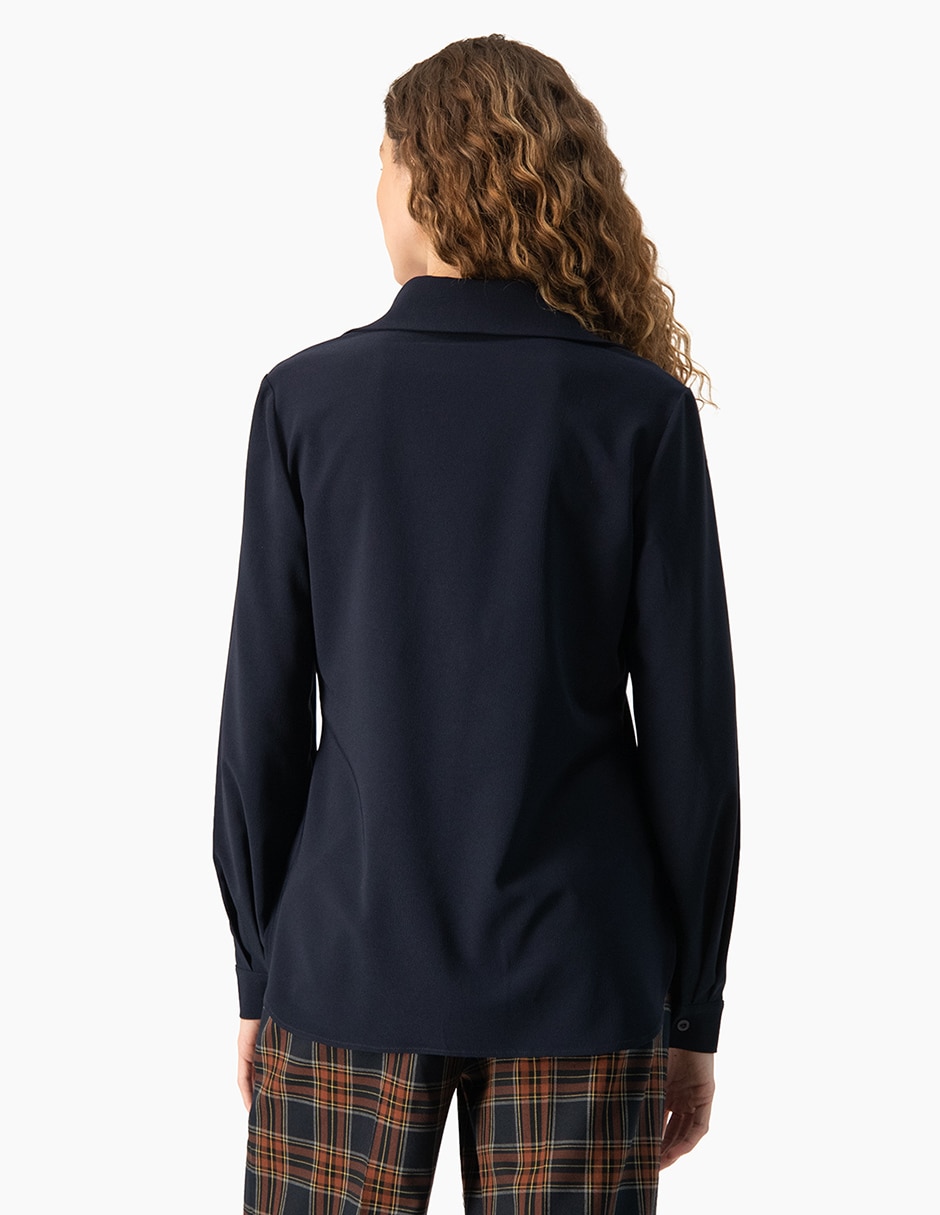 Blusa ivonne manga larga para mujer
