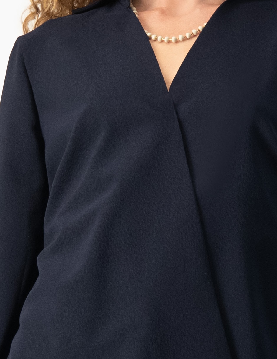 Blusa ivonne manga larga para mujer