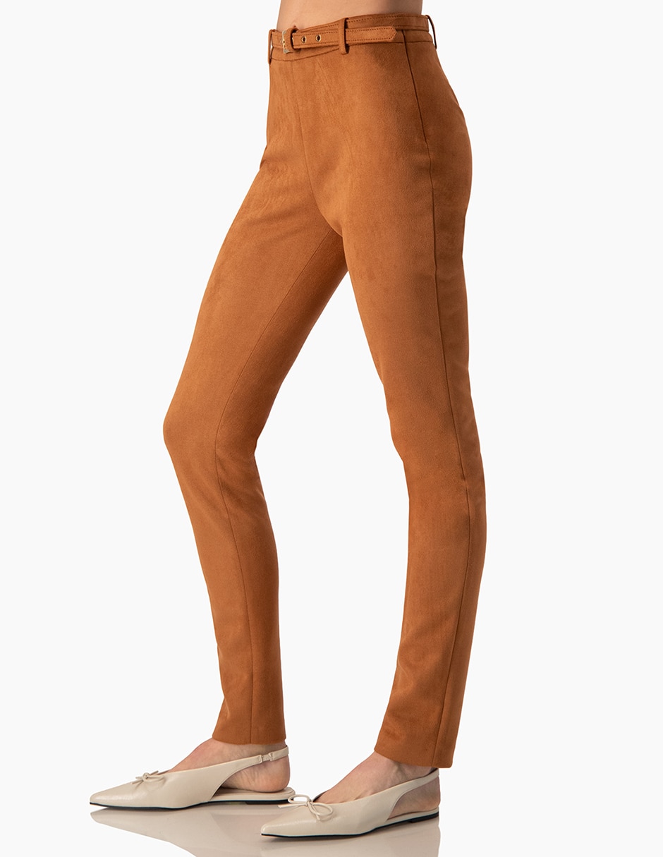 Pantalón regular recto para mujer 3