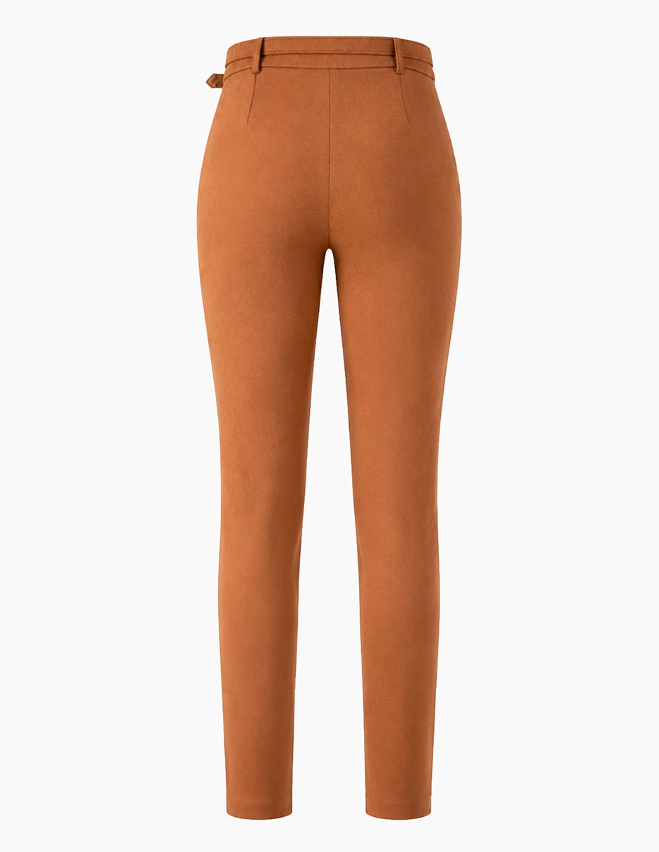 Pantalón regular recto para mujer 7