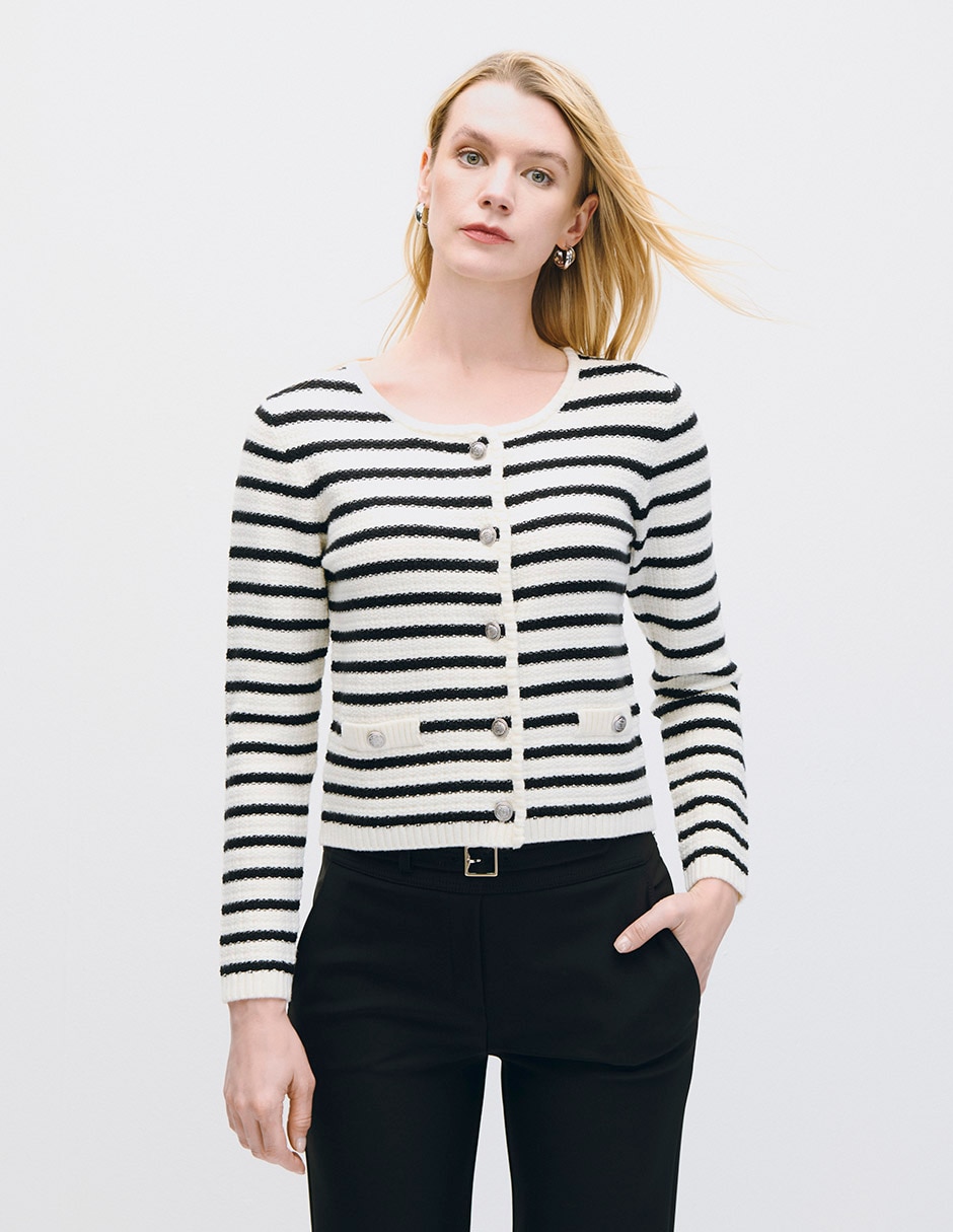 Suéter cuello redondo para mujer Suéter cuello redondo para mujer