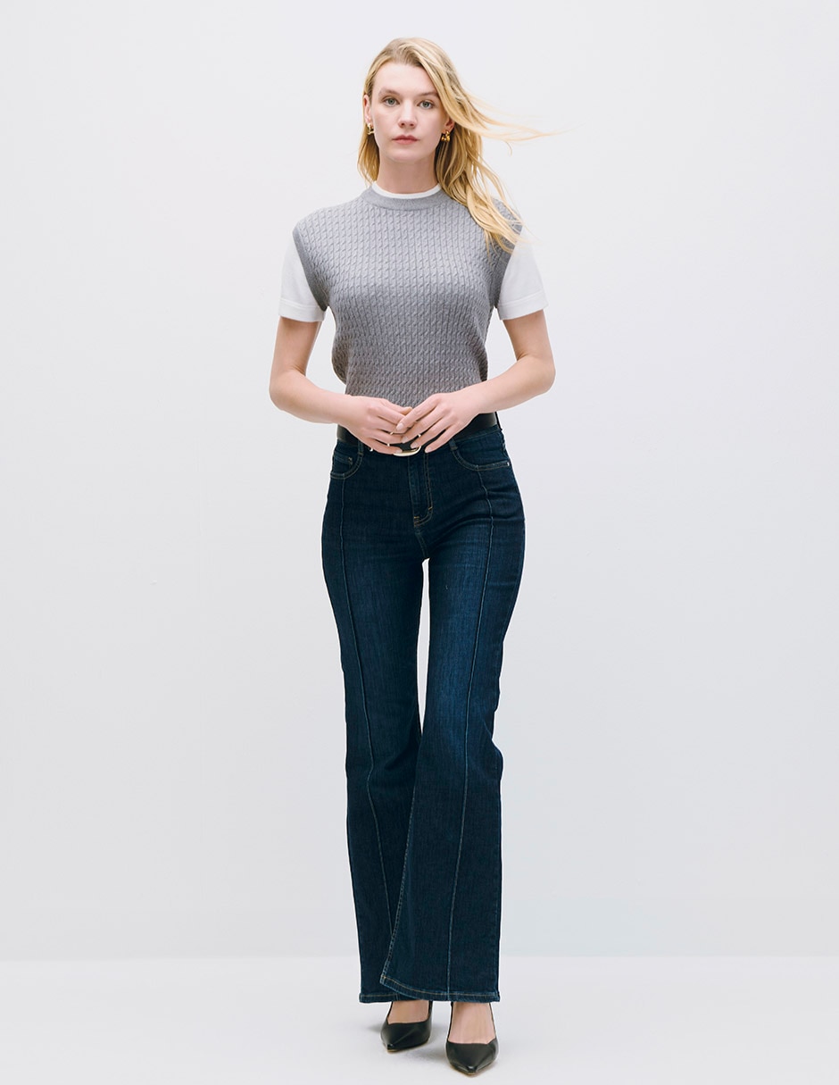 Blusa manga corta para mujer 2