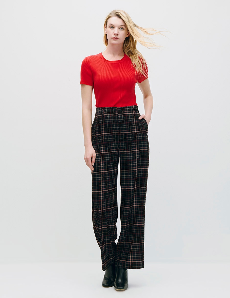 Blusa manga corta para mujer 2