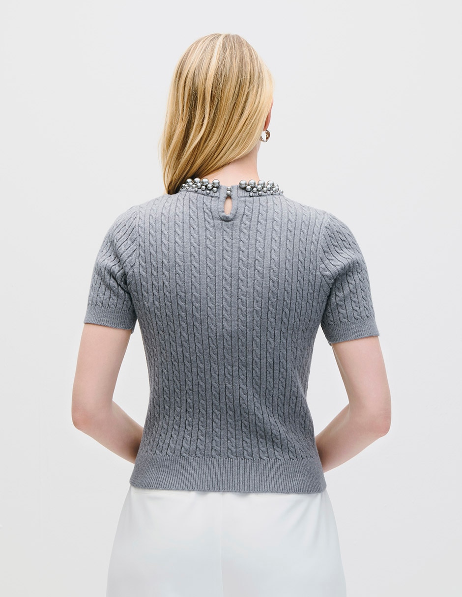 Blusa manga corta para mujer 3