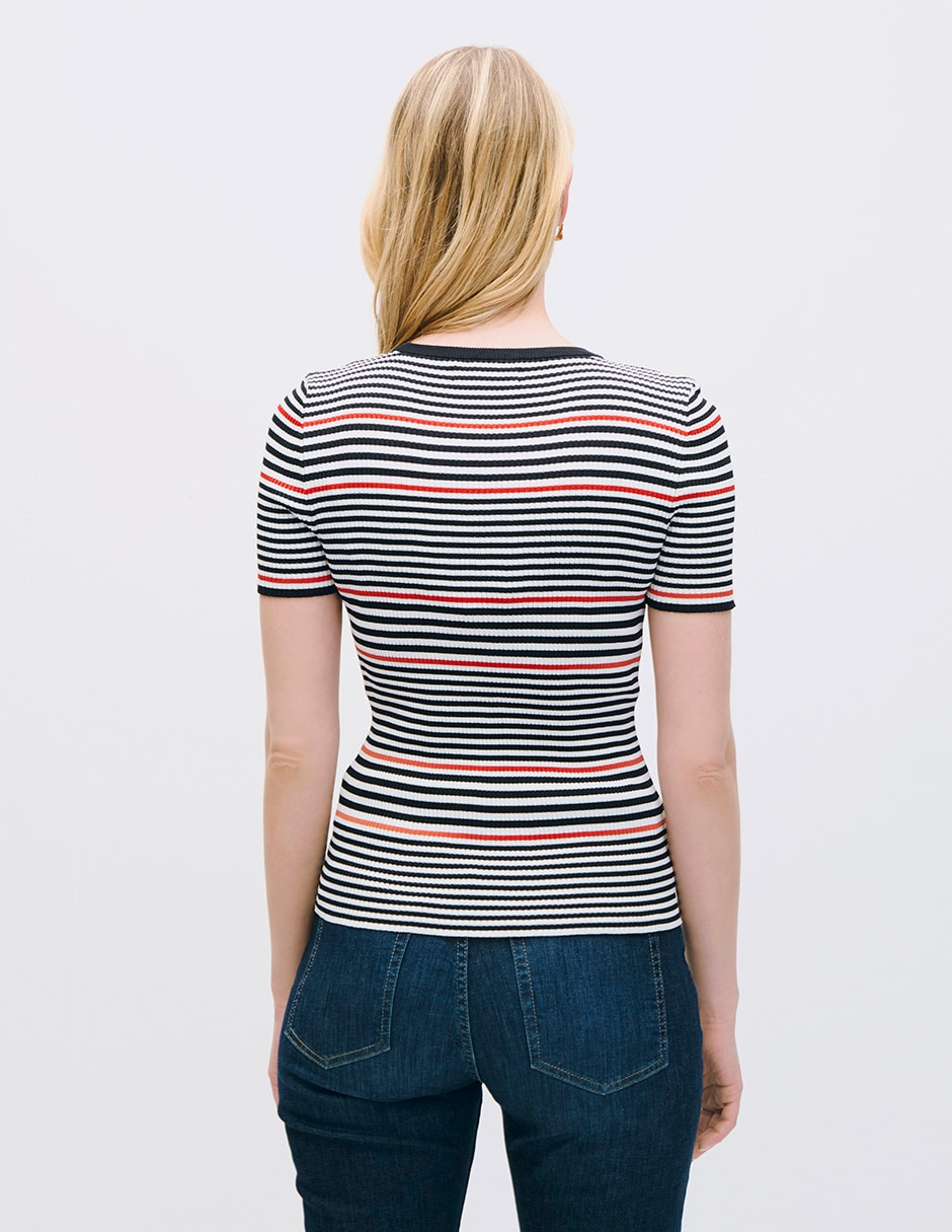 Blusa manga corta para mujer 3