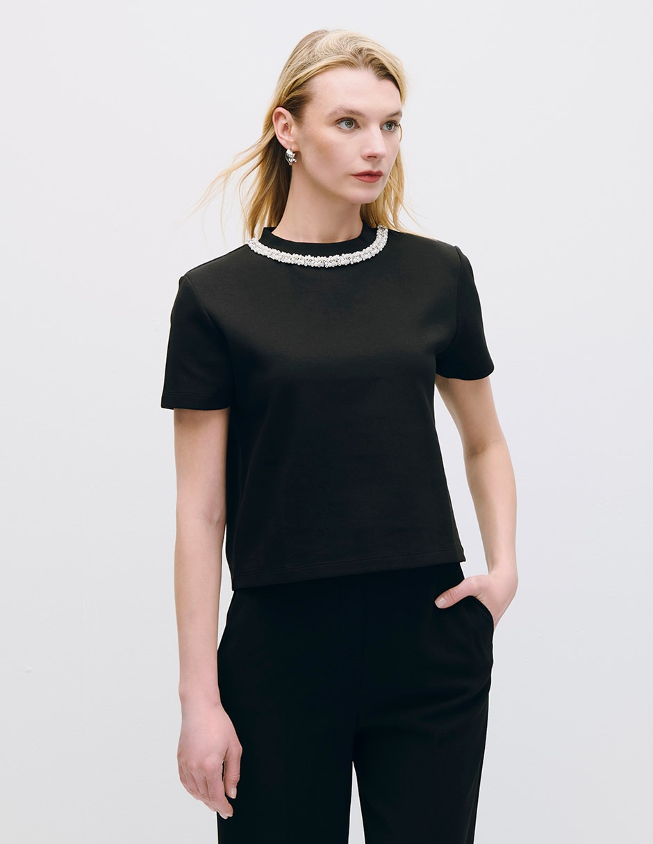 Blusa manga corta para mujer Blusa manga corta para mujer