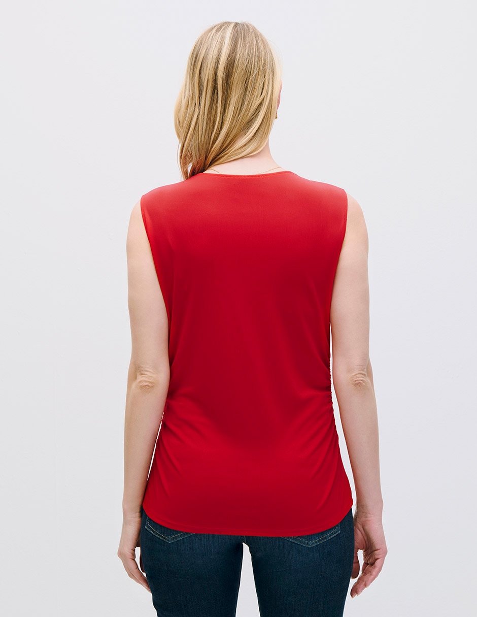 Blusa kira sin manga para mujer 3