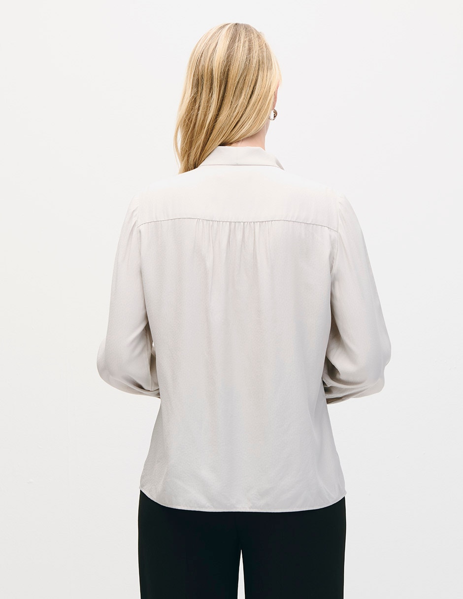 Blusa manga larga Kira para mujer 3