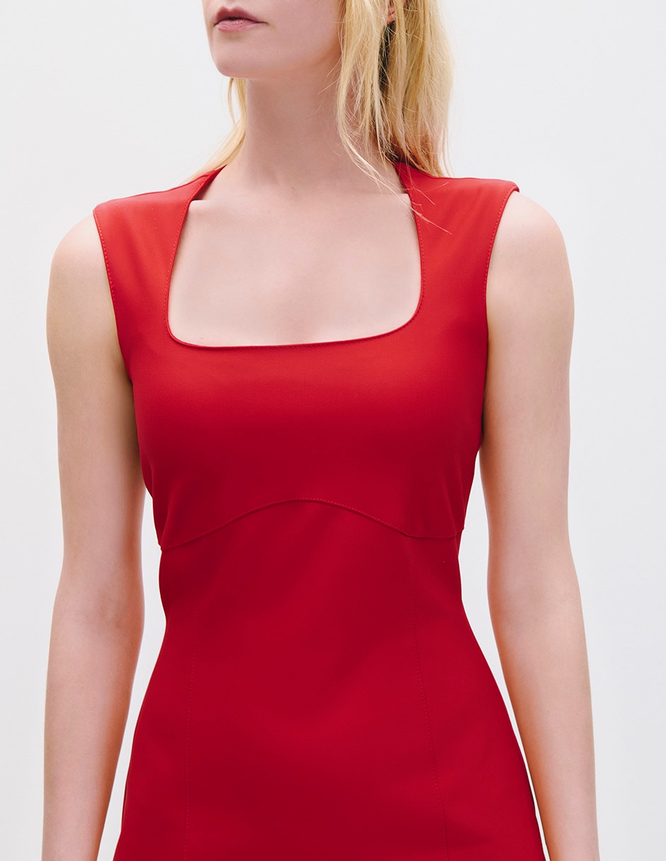 Vestido midi casual Kira para mujer 4