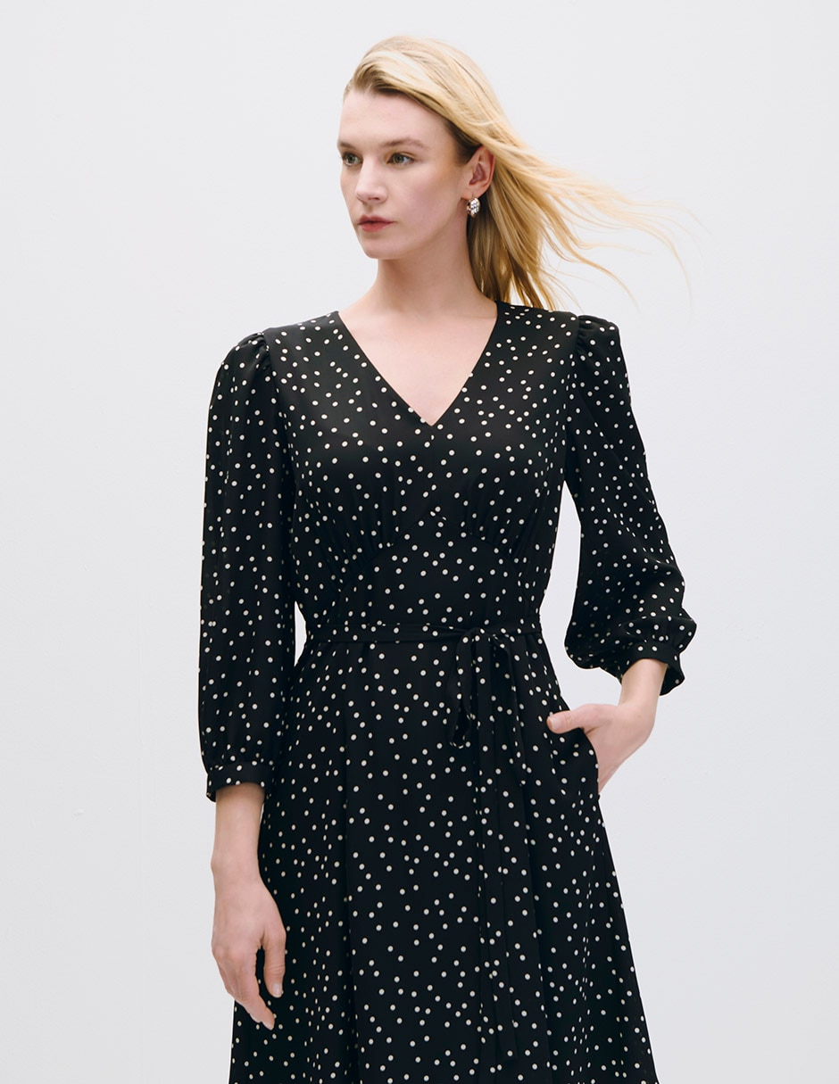 Vestido midi casual kira para mujer 2