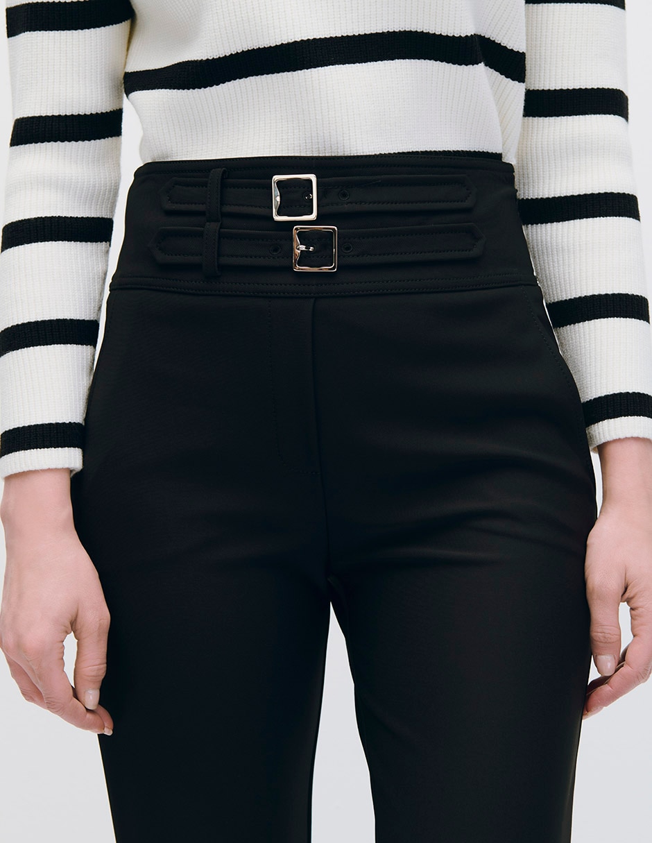 Pantalón regular para mujer 4