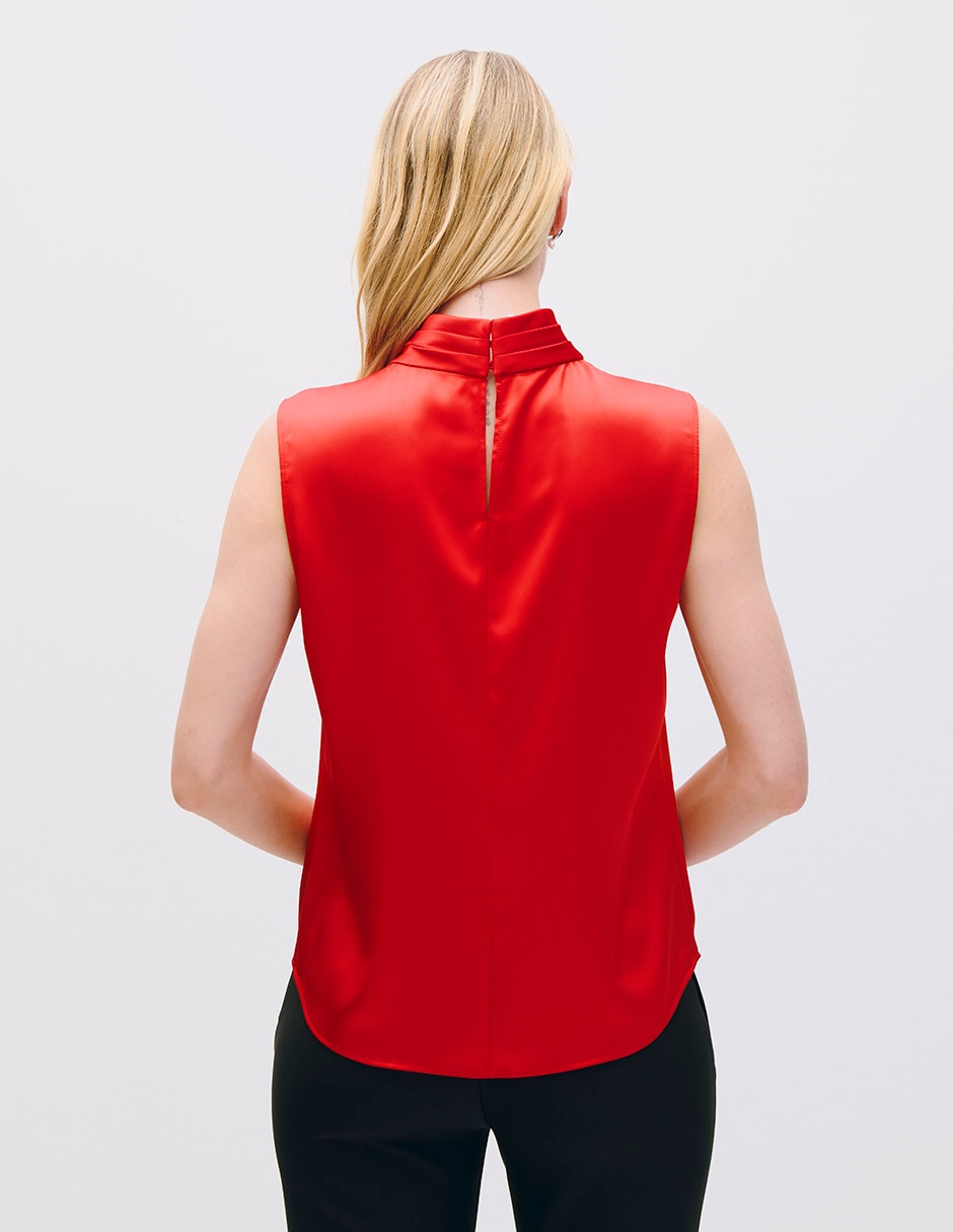Blusa kira manga sin manga para mujer 3