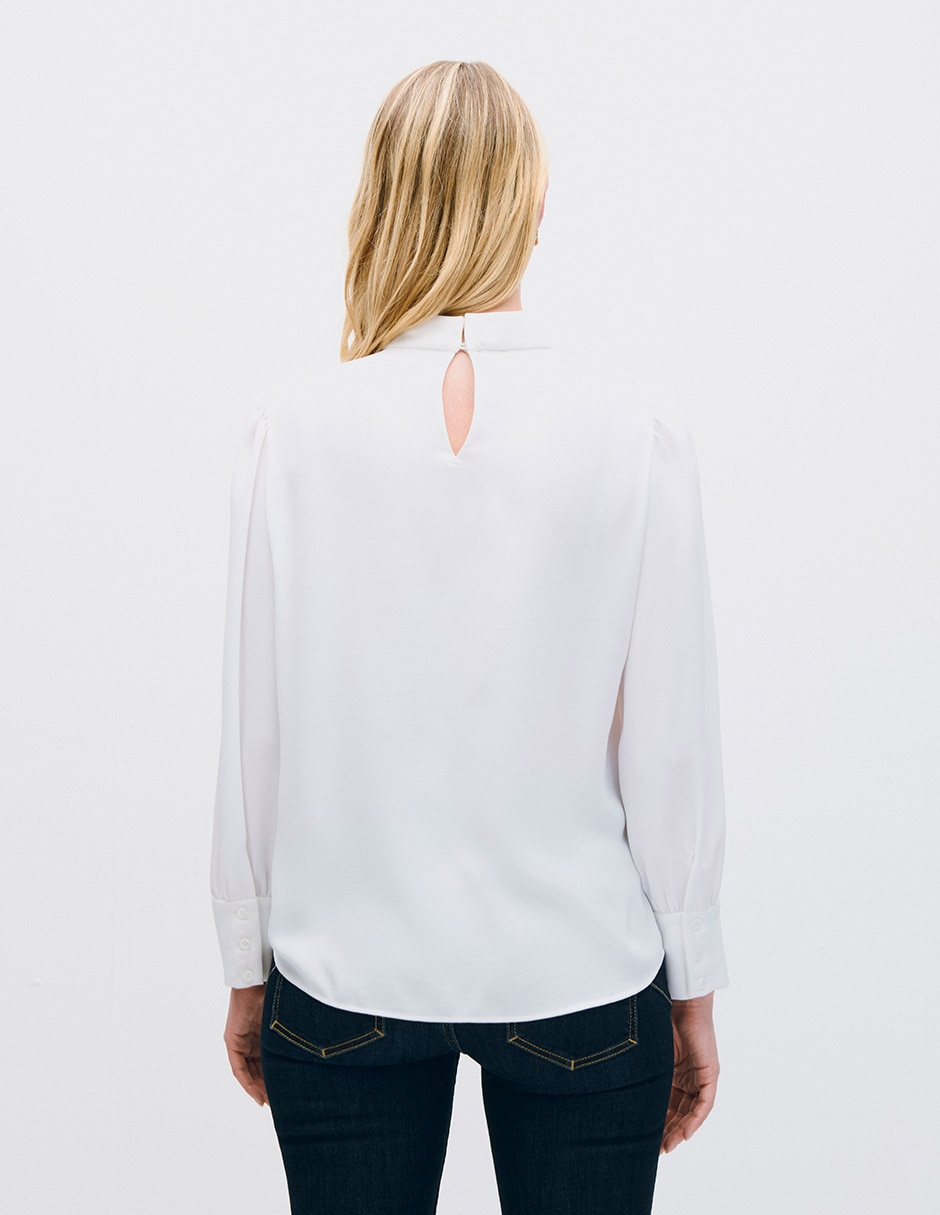 Blusa manga larga Kira para mujer 3
