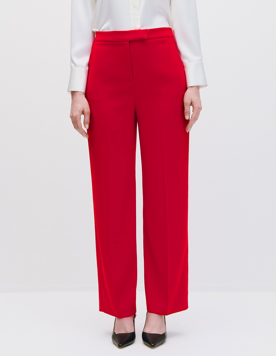 Pantalón recto para mujer