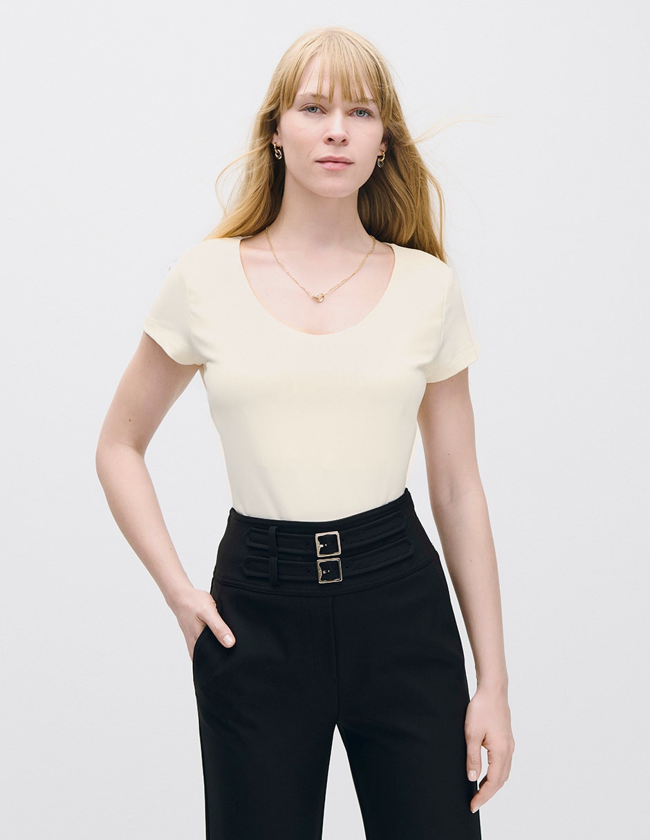 Blusa manga corta para mujer Blusa manga corta para mujer
